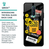 Danger Signs Glass Case for OnePlus 8