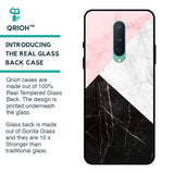 Marble Collage Art Glass Case For OnePlus 8
