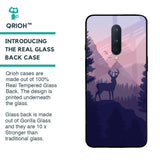 Deer In Night Glass Case For OnePlus 8