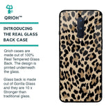 Leopard Seamless Glass Case For OnePlus 8