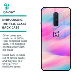 Colorful Waves Glass case for OnePlus 8