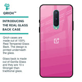 Pink Ribbon Caddy Glass Case for OnePlus 8