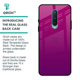 Magenta Gradient Glass Case For OnePlus 8