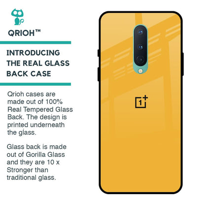 Fluorescent Yellow Glass case for OnePlus 8