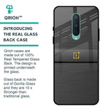 Grey Metallic Glass Case For OnePlus 8