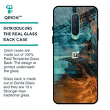 Golden Splash Glass Case for OnePlus 8