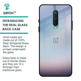 Light Sky Texture Glass Case for OnePlus 8
