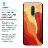 Magma Color Pattern Glass Case for OnePlus 8