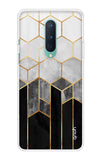 Hexagonal Pattern OnePlus 8 Back Cover