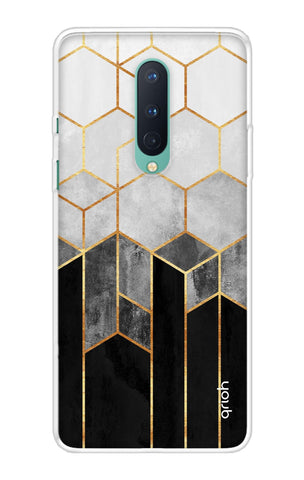 Hexagonal Pattern OnePlus 8 Back Cover