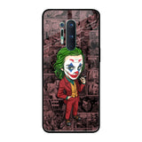 Joker Cartoon OnePlus 8 Pro Glass Back Cover Online