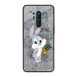 Cute Baby Bunny OnePlus 8 Pro Glass Back Cover Online