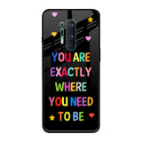 Magical Words OnePlus 8 Pro Glass Back Cover Online