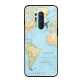 Travel Map OnePlus 8 Pro Glass Back Cover Online