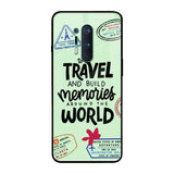 Travel Stamps OnePlus 8 Pro Glass Back Cover Online