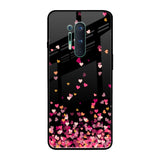 Heart Rain Fall OnePlus 8 Pro Glass Back Cover Online