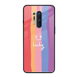 Lucky Abstract OnePlus 8 Pro Glass Back Cover Online