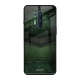 Green Leather OnePlus 8 Pro Glass Back Cover Online