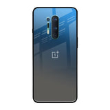 Blue Grey Ombre OnePlus 8 Pro Glass Back Cover Online