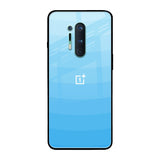 Wavy Blue Pattern OnePlus 8 Pro Glass Back Cover Online