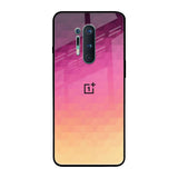 Geometric Pink Diamond OnePlus 8 Pro Glass Back Cover Online
