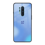 Vibrant Blue Texture OnePlus 8 Pro Glass Back Cover Online