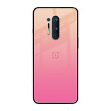 Pastel Pink Gradient OnePlus 8 Pro Glass Back Cover Online