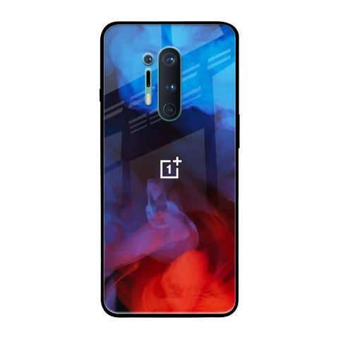 Dim Smoke OnePlus 8 Pro Glass Back Cover Online