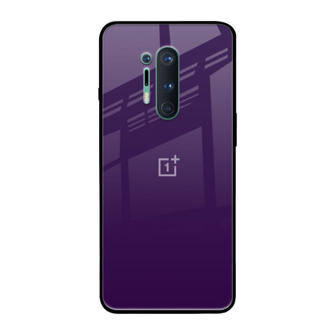 Dark Purple OnePlus 8 Pro Glass Back Cover Online