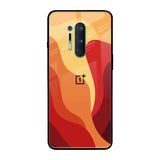 Magma Color Pattern OnePlus 8 Pro Glass Back Cover Online