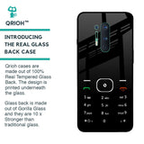 Classic Keypad Pattern Glass Case for OnePlus 8 Pro