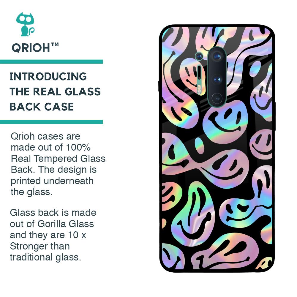 Acid Smile Glass Case for OnePlus 8 Pro