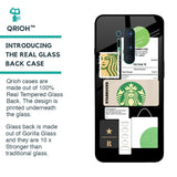 Coffee Latte Glass Case for OnePlus 8 Pro