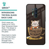 Tea With Kitty Glass Case For OnePlus 8 Pro