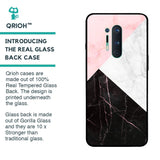 Marble Collage Art Glass Case For OnePlus 8 Pro