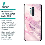 Diamond Pink Gradient Glass Case For OnePlus 8 Pro