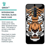 Angry Tiger Glass Case For OnePlus 8 Pro