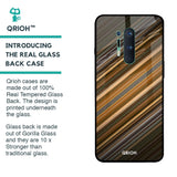 Diagonal Slash Pattern Glass Case for OnePlus 8 Pro