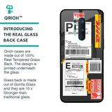 Cool Barcode Label Glass case For OnePlus 8 Pro