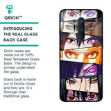 Anime Eyes Glass Case for OnePlus 8 Pro