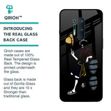 Luffy Line Art Glass Case for OnePlus 8 Pro
