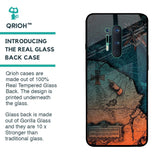 Geographical Map Glass Case for OnePlus 8 Pro