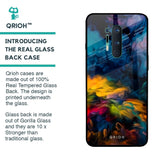 Multicolor Oil Painting Glass Case for OnePlus 8 Pro