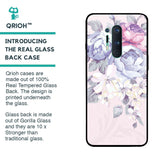 Elegant Floral Glass case for OnePlus 8 Pro