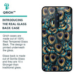 Peacock Feathers Glass case for OnePlus 8 Pro