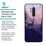 Deer In Night Glass Case For OnePlus 8 Pro