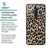 Leopard Seamless Glass Case For OnePlus 8 Pro