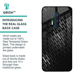 Dark Abstract Pattern Glass Case For OnePlus 8 Pro