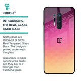 Geometric Pink Diamond Glass Case for OnePlus 8 Pro