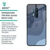 Navy Blue Ombre Glass Case for OnePlus 8 Pro